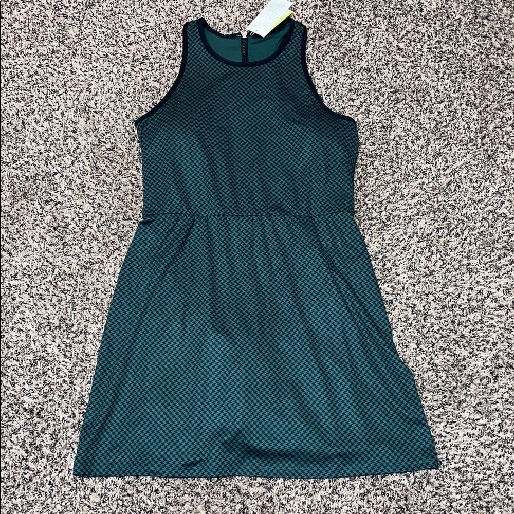 All In Motion Women's Knit Racerback Active Dress Sleeveless Houndstooth | NWT - Picture 3 of 9
